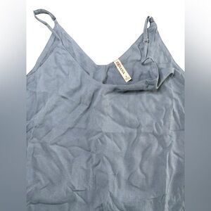 Zenana Outfitters Slate Blue Camisole (NWOT)